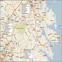 Annapolis Area Map Thumbnail