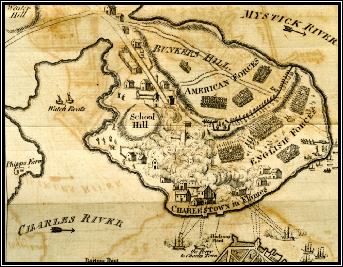 Bunker Hill: Map