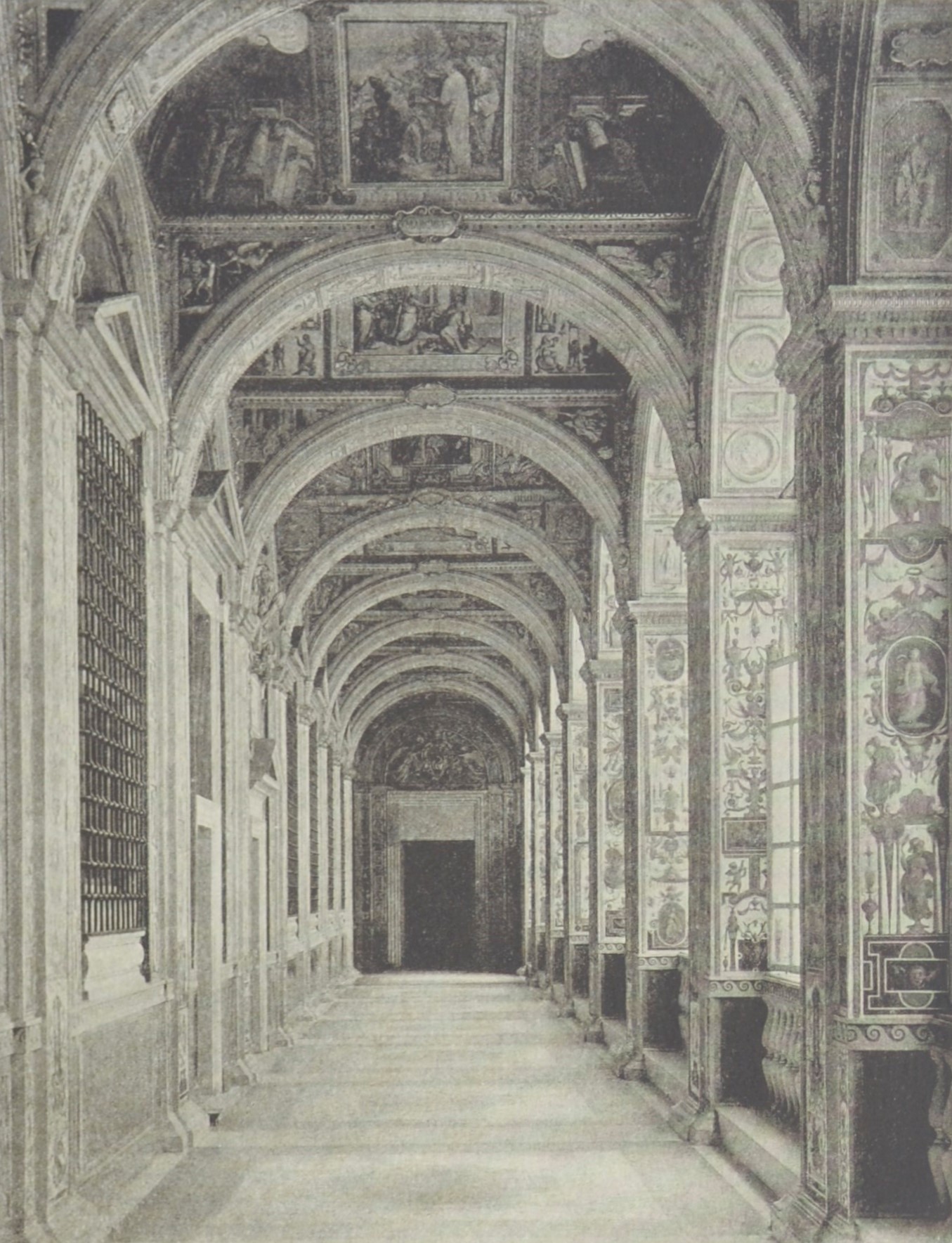 Death of Raphael: Loggia