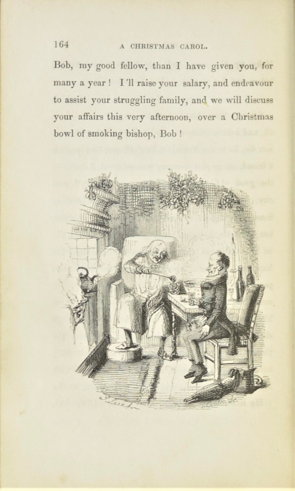 Ghost Story: Christmas Carol Scrooge and Bob