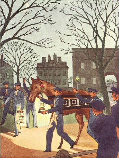 Hanged in Effigy: 1934 Lucky Bag prank