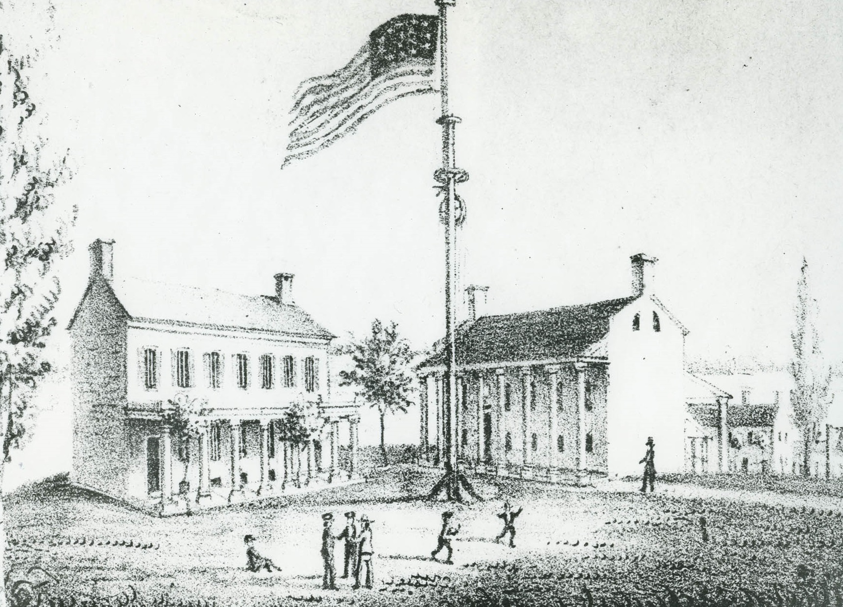 Hanged in Effigy: Lyceum and Recitation Hall 1846