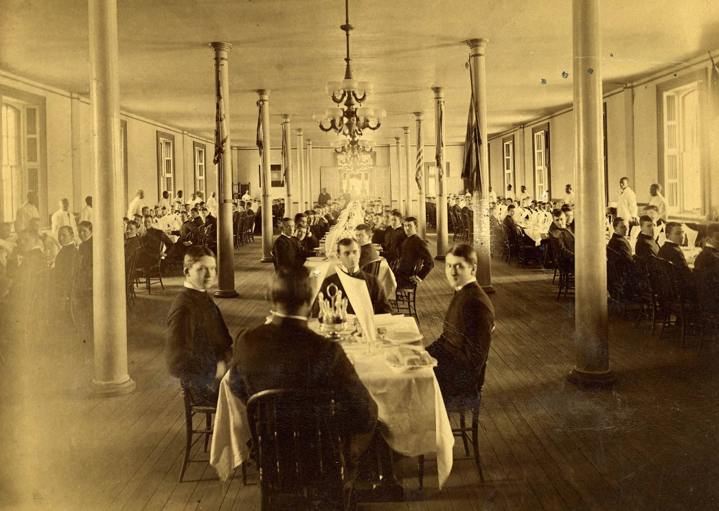 History of Dormitories: New Quarters mess hall