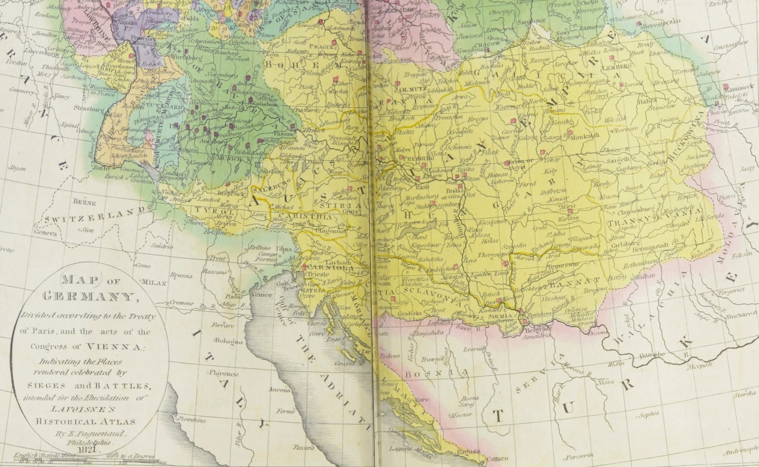 Hungarian George Washington: Map of Austria