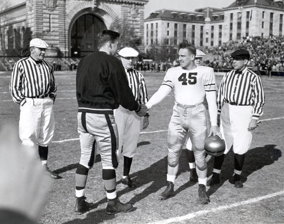 Last Army Navy Game: Team captains