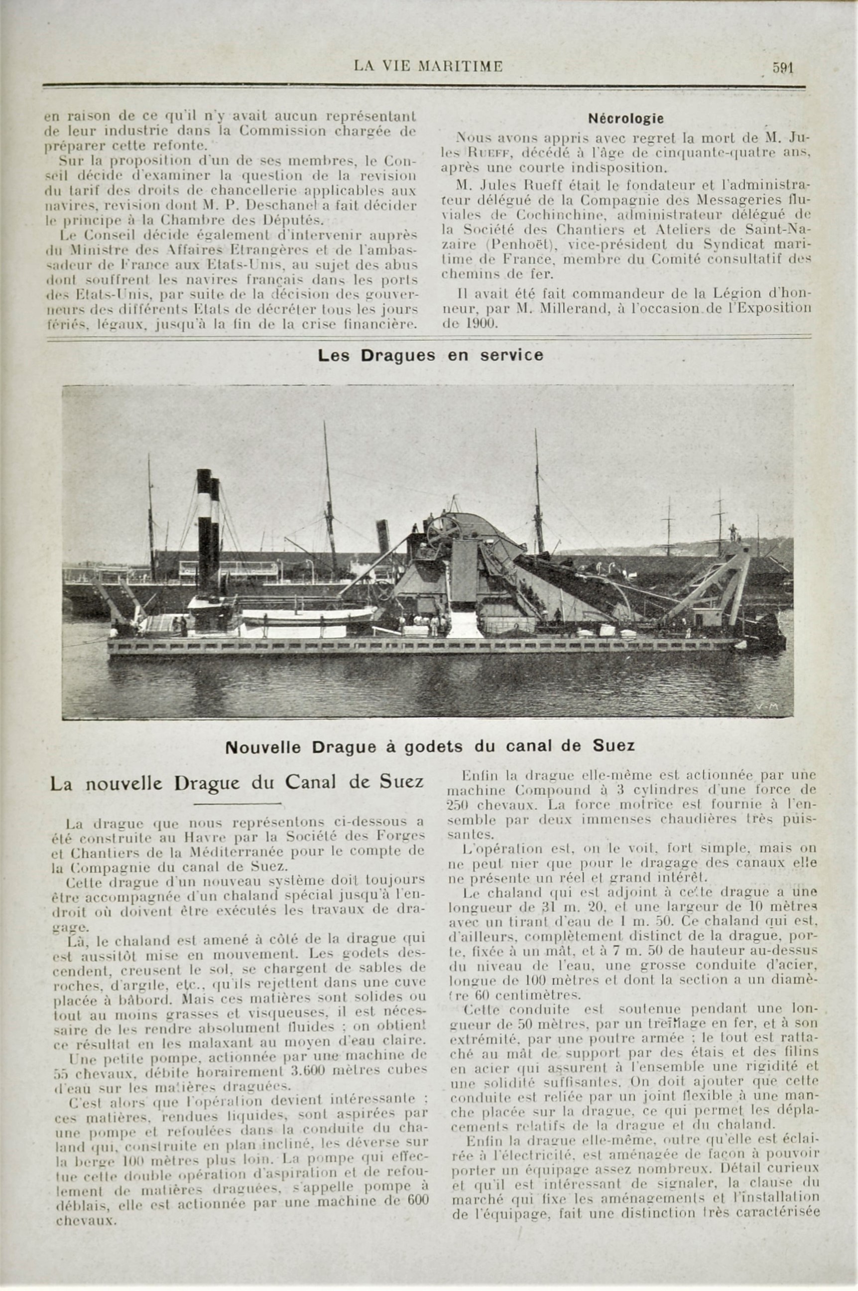 Maritime and River Life: Suez Canal dredge