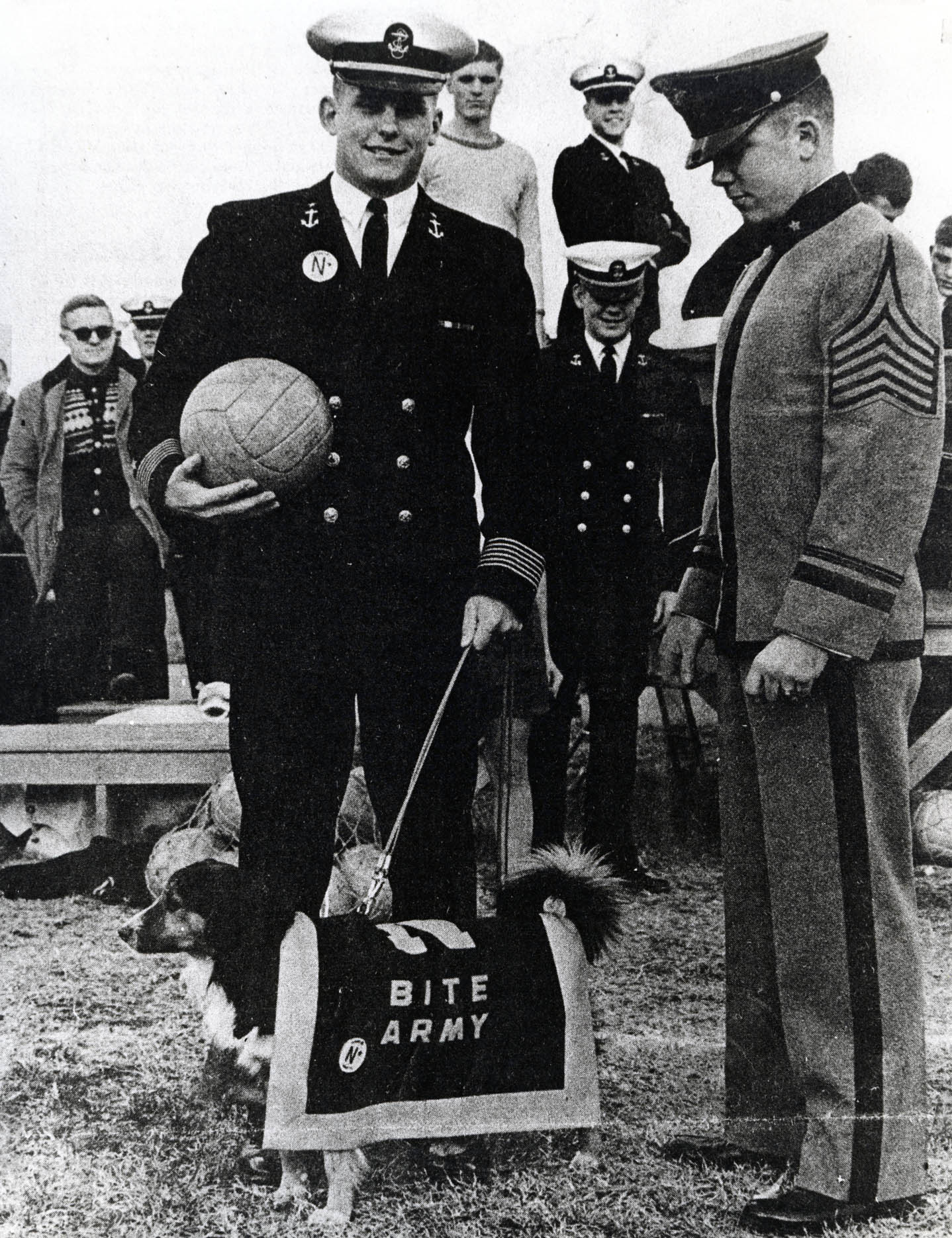 Navys Mascot: Dodo snubbing Cadet