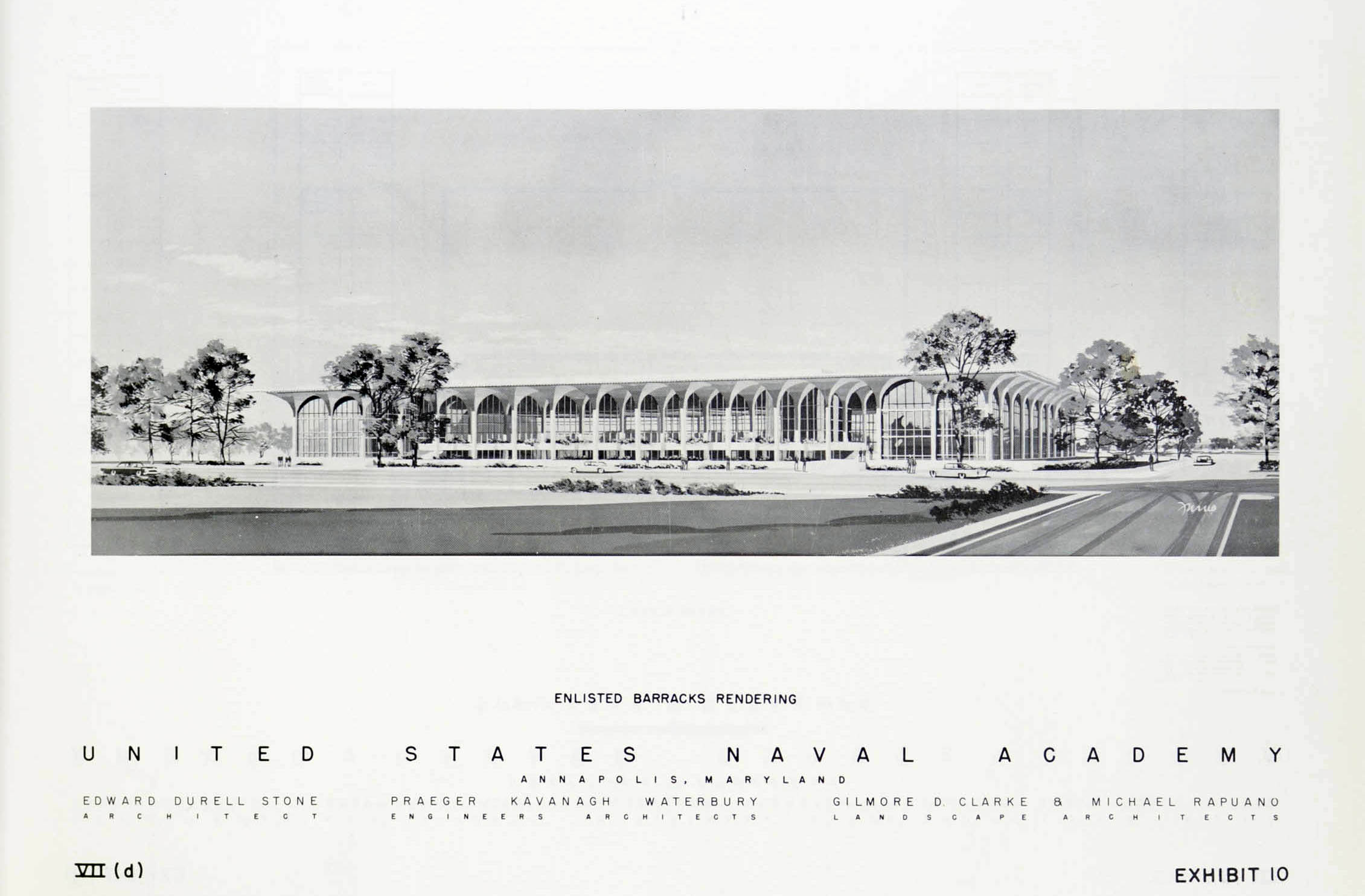 New Naval Academy: Enlisted barracks