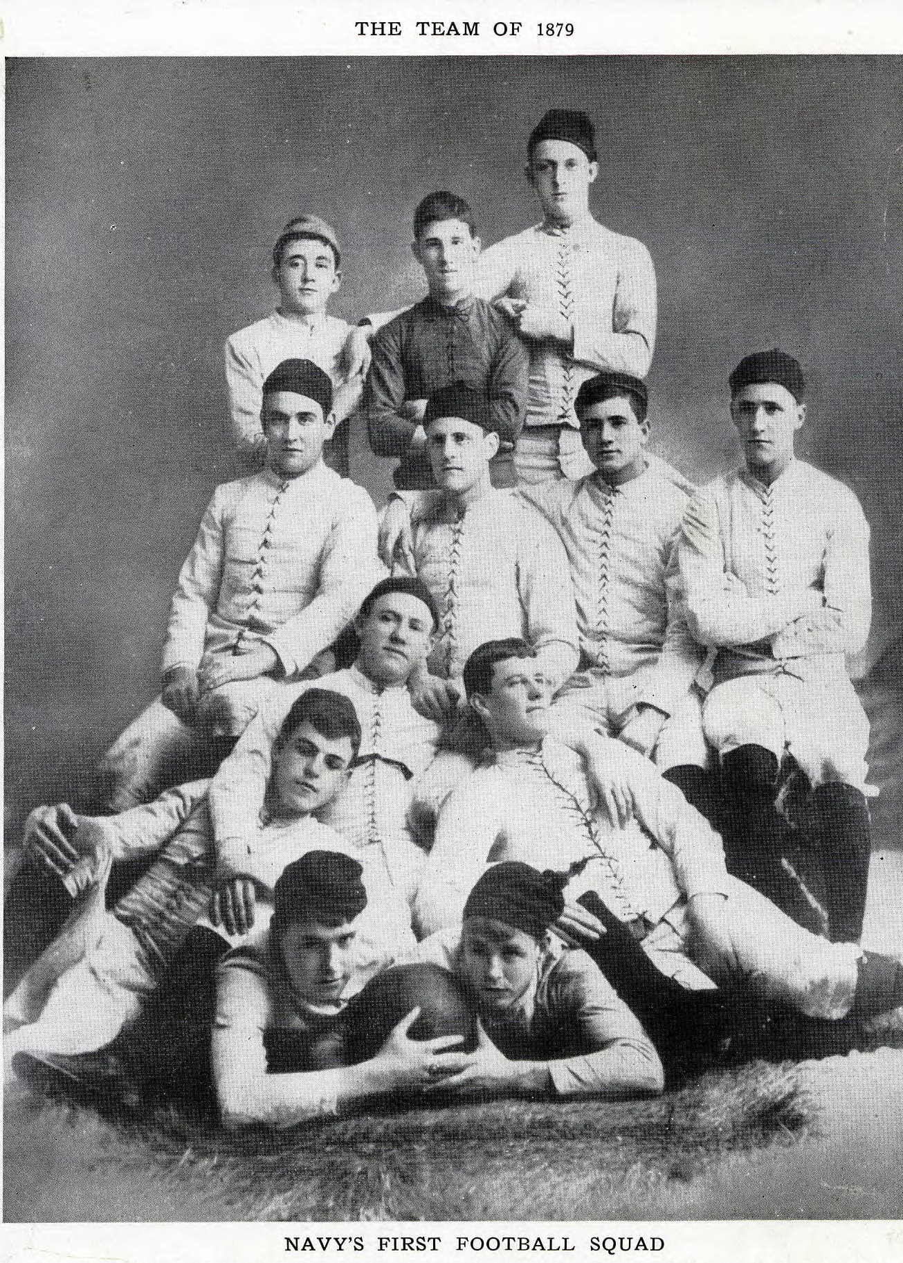 USNA Football: 1879 team formal