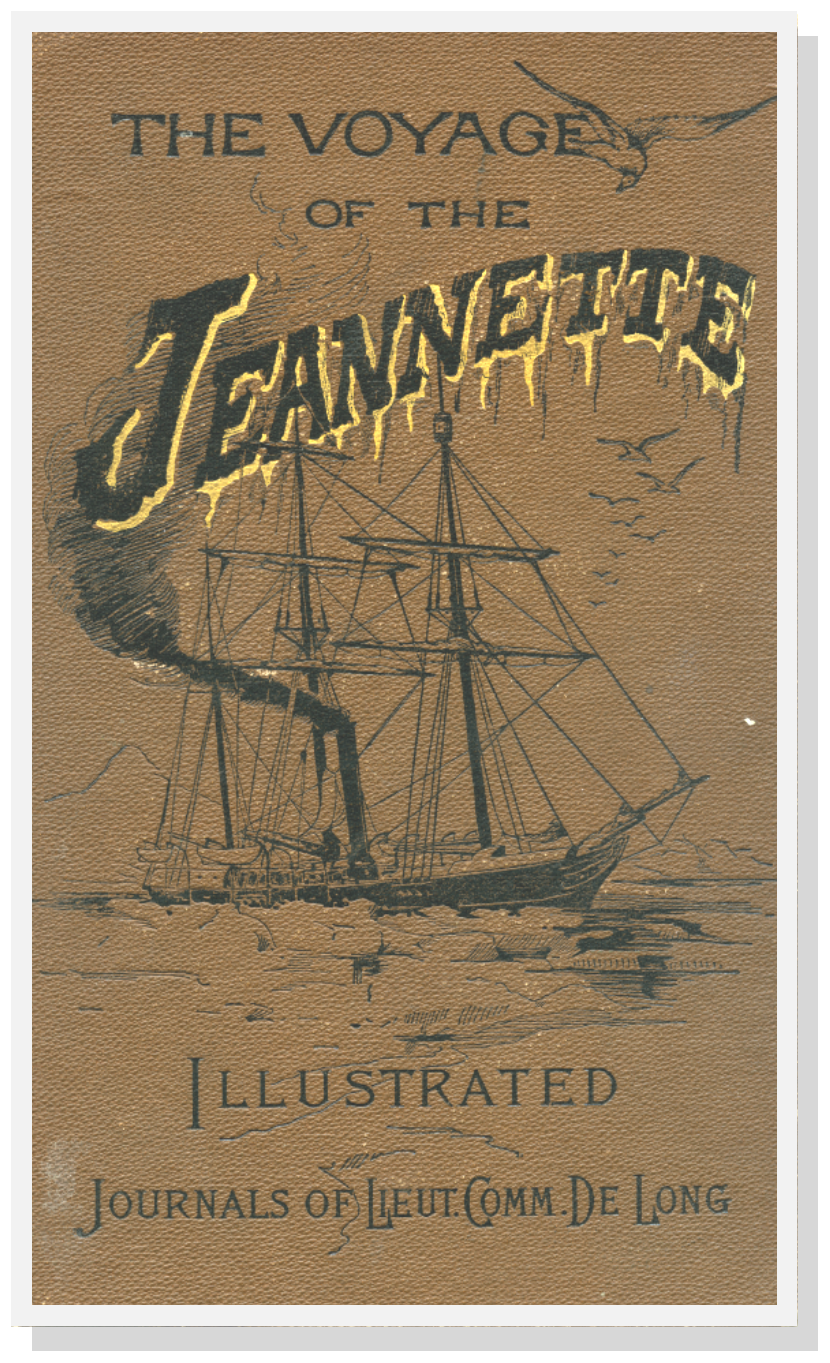 Voyage of the Jeannette: Illustrated book cover