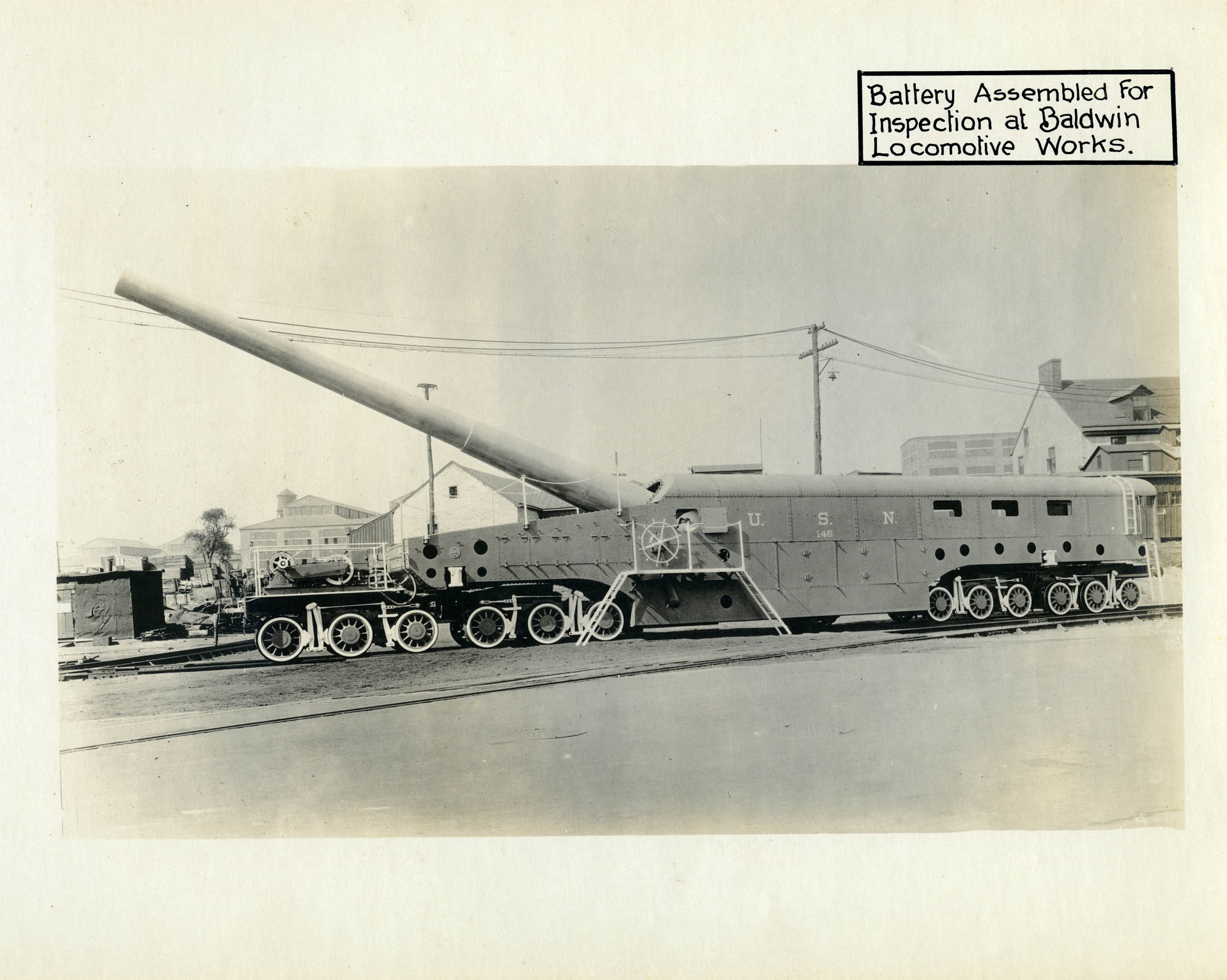 When Battleships Had Wheels: Completed Battery