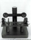 Michelson invented different types of interferometers, such as the small interferometer and the vertical interferometer, in addition to the well known traditional Michelson interferometer. The angular interferometer is shown here, n.d. [637K]
