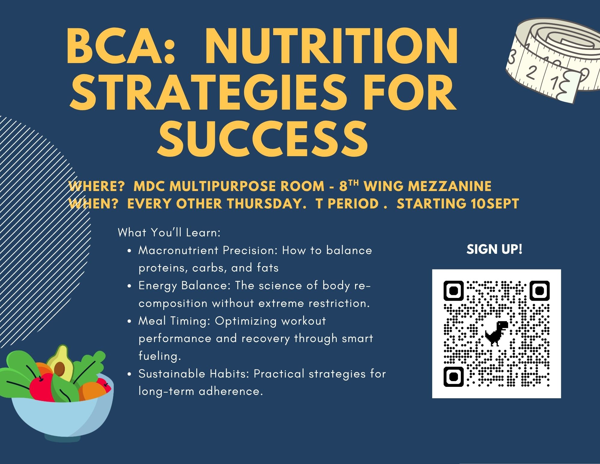 BCA class flyer