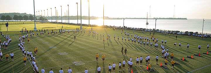 Track at USNA facilities