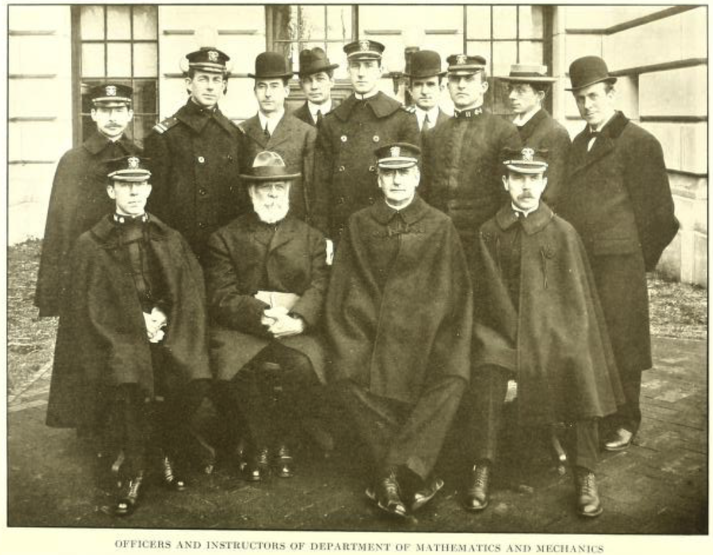 Mathematics and Mechanics department faculty, 1910.